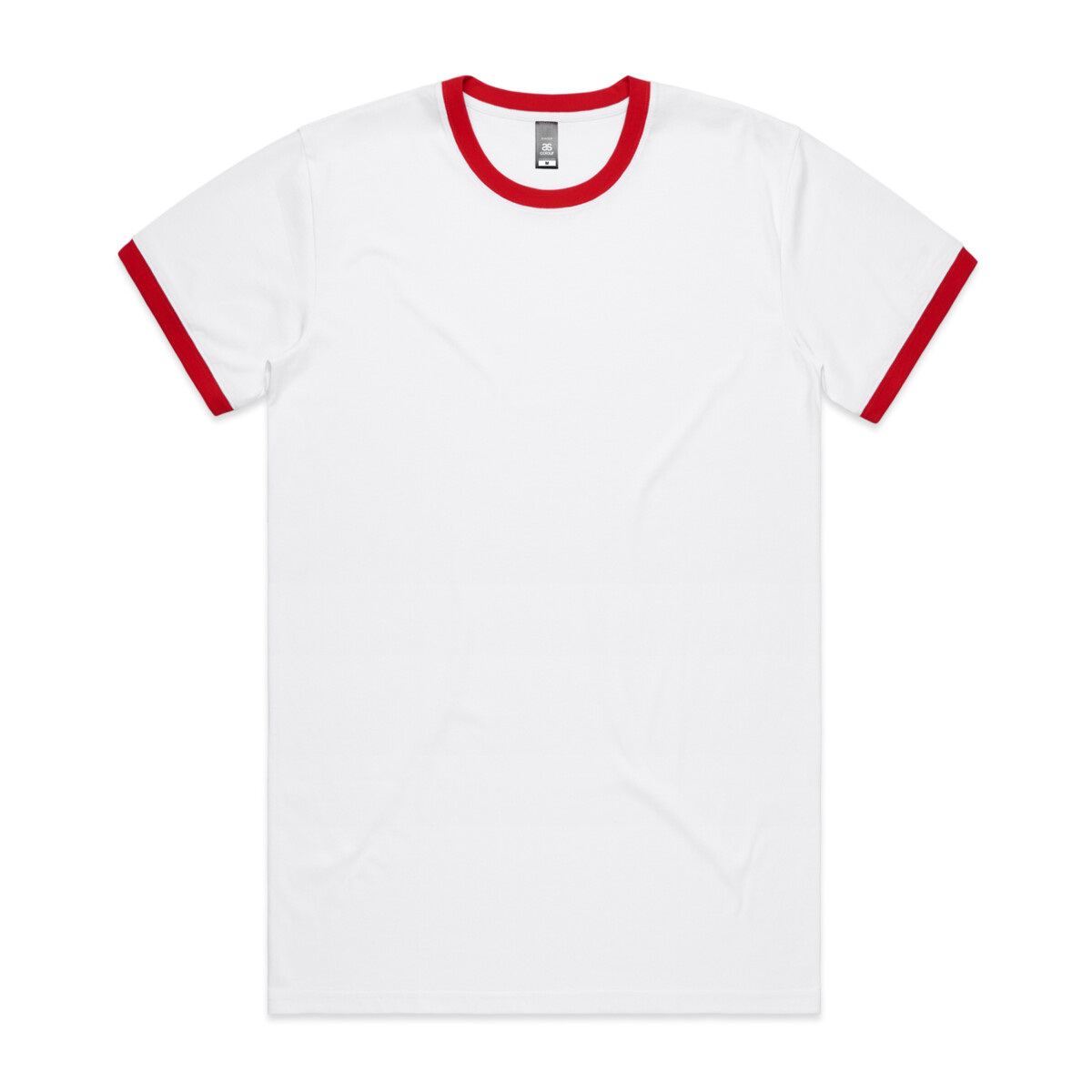 FRONT View of AS COLOUR / RINGER TEE