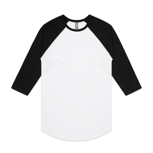 Front View of AS Colour RAGLAN TEE 