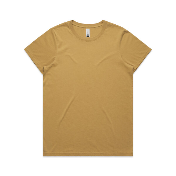 Front View of As Colour / Wo's MAPLE FADED TEE