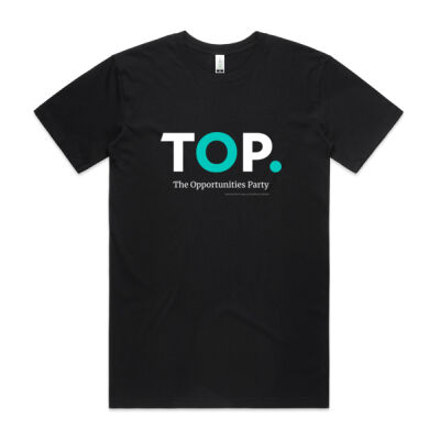 TOP logo (large) in Black – Mens Thumbnail