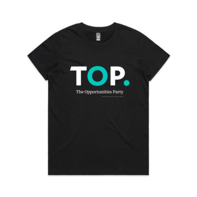 TOP logo (large) in Black – Womens Thumbnail