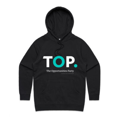 TOP logo (large) Hoodie - Womens Thumbnail